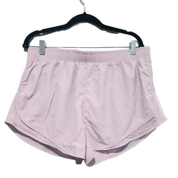 XL Antonio Melani Running Shorts Purple Workout Underwear Attached Athletic - Picture 1 of 6